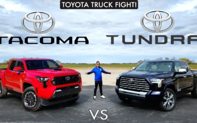 Does Bigger Mean Better? 2024 Toyota Tacoma vs. 2024 Tundra