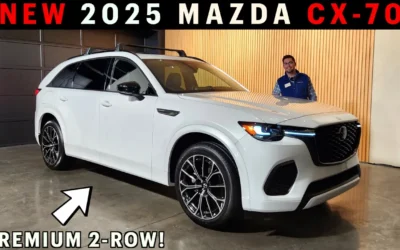 FIRST LOOK! The 2025 Mazda CX-70 Brings Premium Touches to a New Segment!