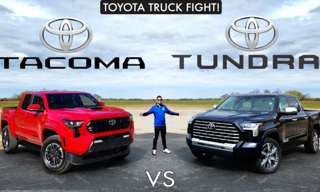 Does Bigger Mean Better? 2024 Toyota Tacoma vs. 2024 Tundra