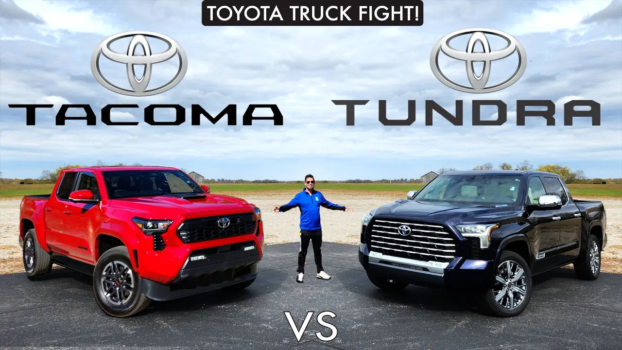 Tundra vs Tacoma Thumb