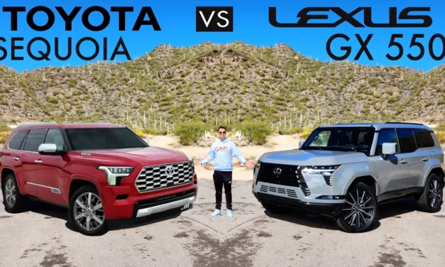 Ultimate Rugged Luxury! 2024 Lexus GX 550 vs. 2024 Toyota Sequoia