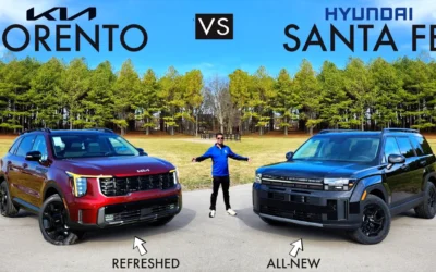 Value King Battle! 2024 Hyundai Santa Fe vs. 2024 Kia Sorento