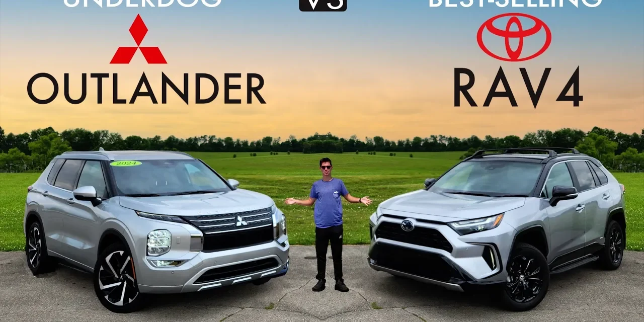 Is RAV4 Really Best? 2024 Toyota RAV4 vs. 2024 Mitsubishi Outlander