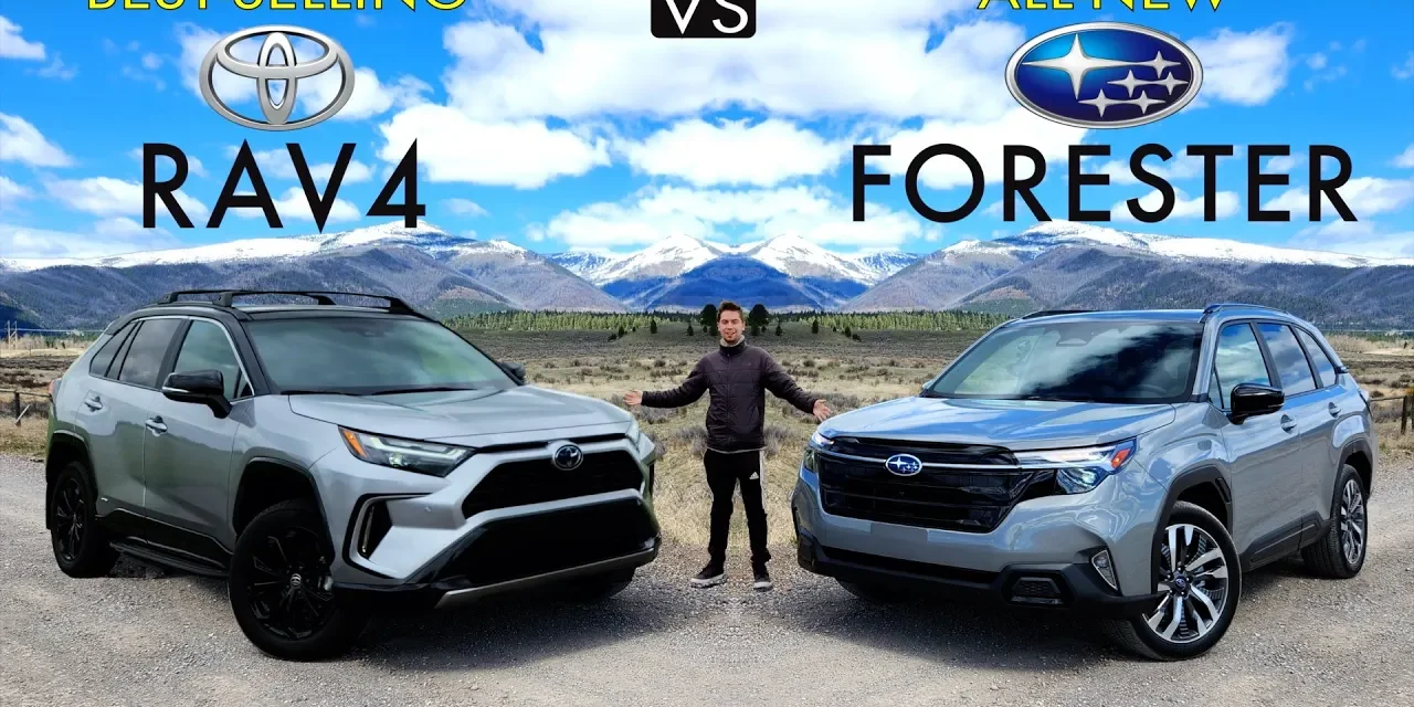 Compact SUV Clash! 2025 Subaru Forester vs. 2024 Toyota RAV4