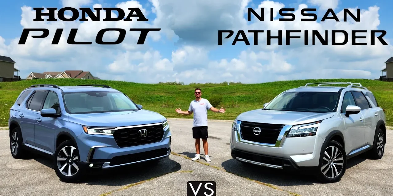 Best Family SUVs? 2025 Honda Pilot vs. 2024 Nissan Pathfinder