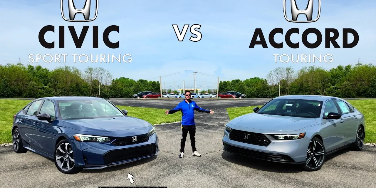 Does More Expensive Mean Better? 2025 Honda Civic vs. 2024 Honda Accord ...