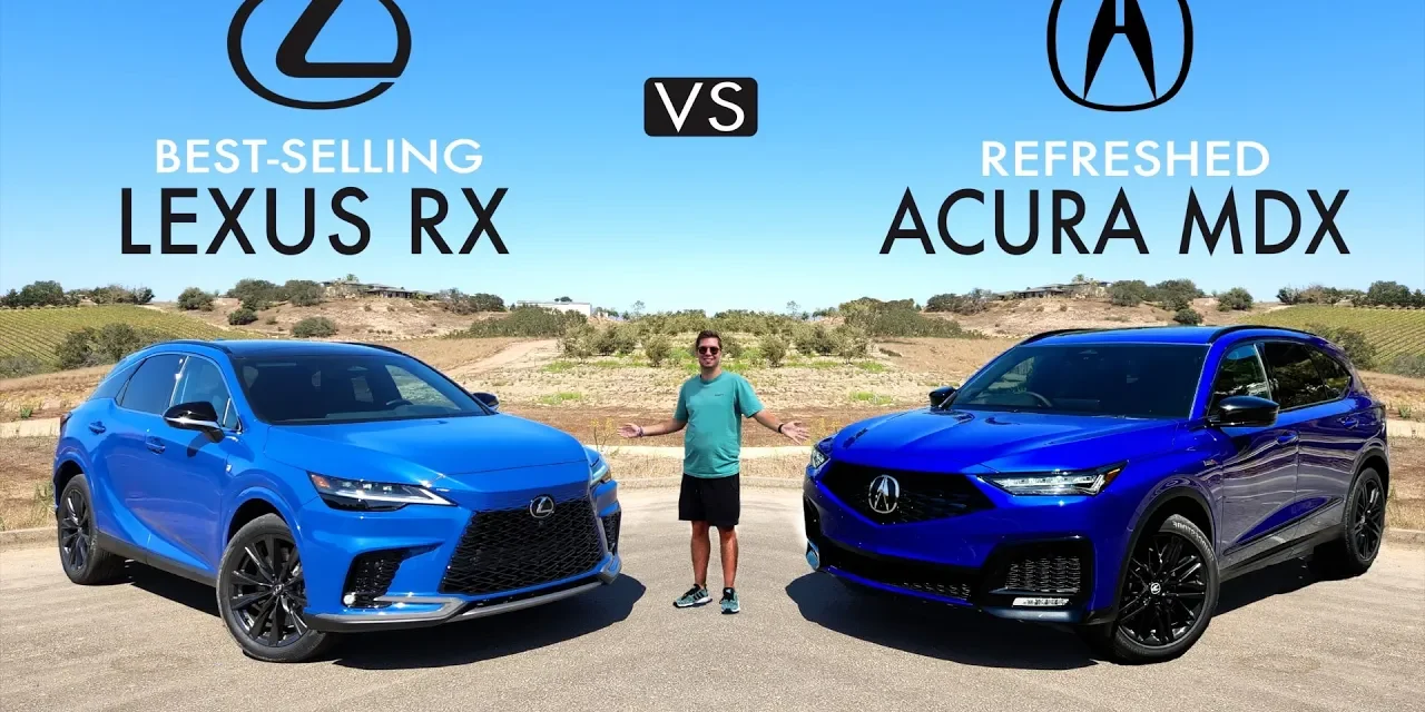 Luxury Legend Battle! 2025 Acura MDX vs. 2024 Lexus RX