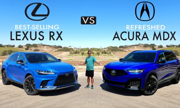 Luxury Legend Battle! 2025 Acura MDX vs. 2024 Lexus RX