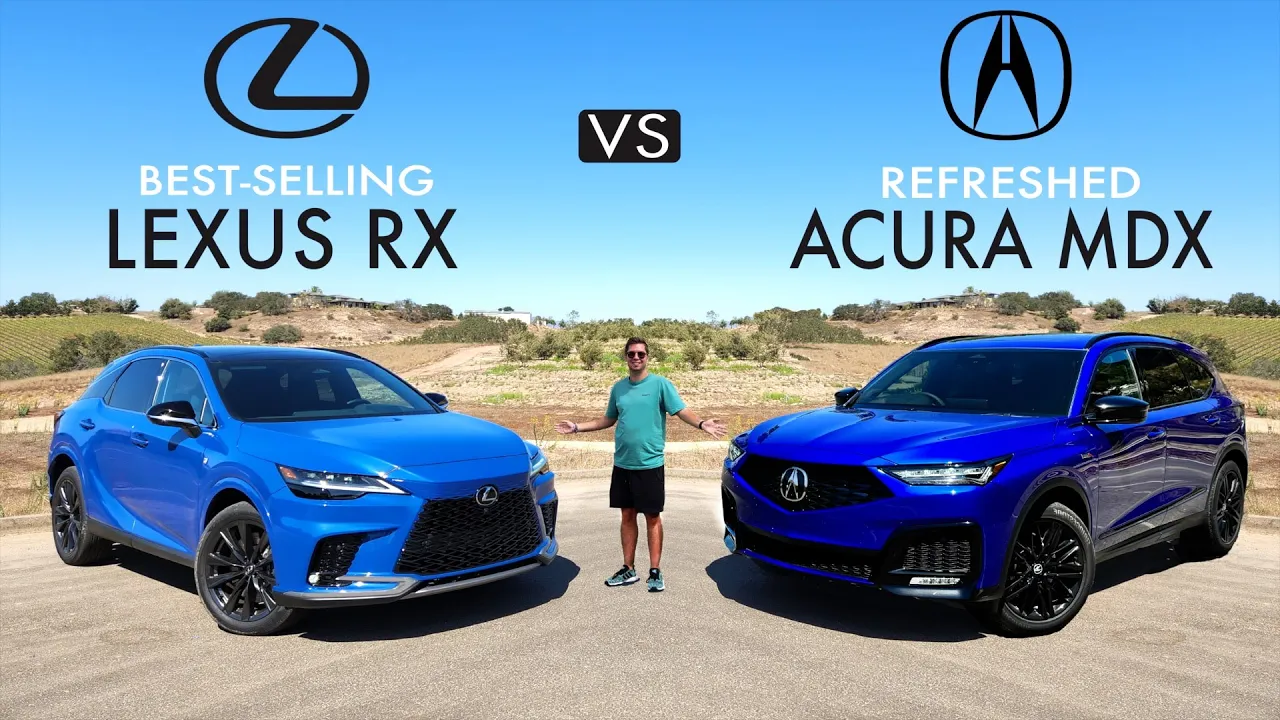 Luxury Legend Battle! 2025 Acura MDX vs. 2024 Lexus RX