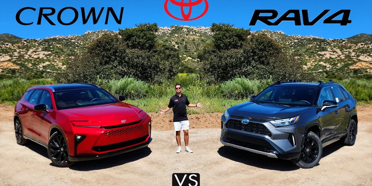 Luxury vs. Utility! 2025 Toyota Crown Signia vs. 2024 Toyota RAV4