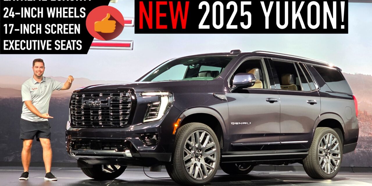 FIRST LOOK! 2025 GMC Yukon Brings the Luxury Heat!