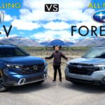 Rugged or Sporty Compact?? 2025 Subaru Forester vs. 2025 Honda CR-V