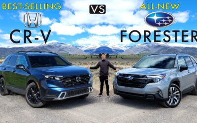 Rugged or Sporty Compact?? 2025 Subaru Forester vs. 2025 Honda CR-V