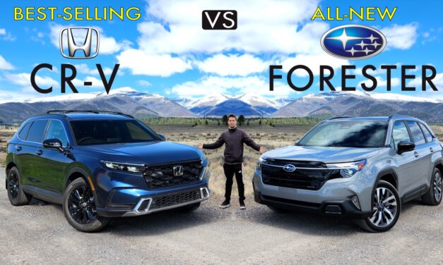 Rugged or Sporty Compact?? 2025 Subaru Forester vs. 2025 Honda CR-V