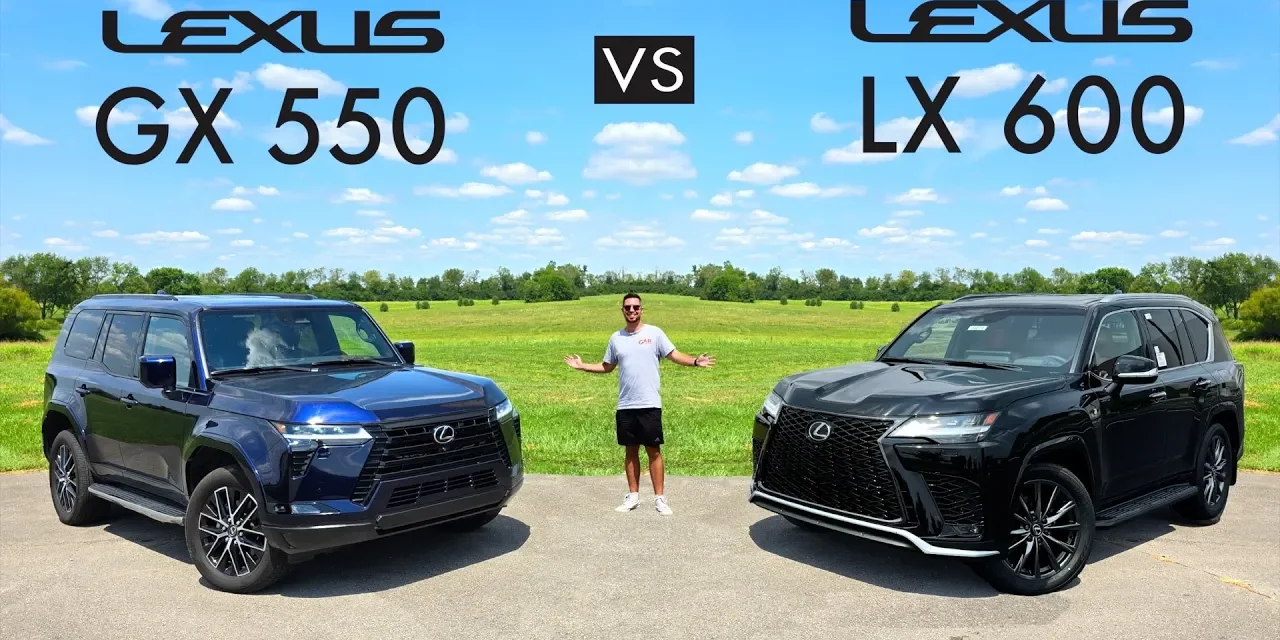 Rugged Luxury! 2024 Lexus GX vs. 2024 Lexus LX