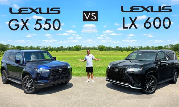 Rugged Luxury! 2024 Lexus GX vs. 2024 Lexus LX