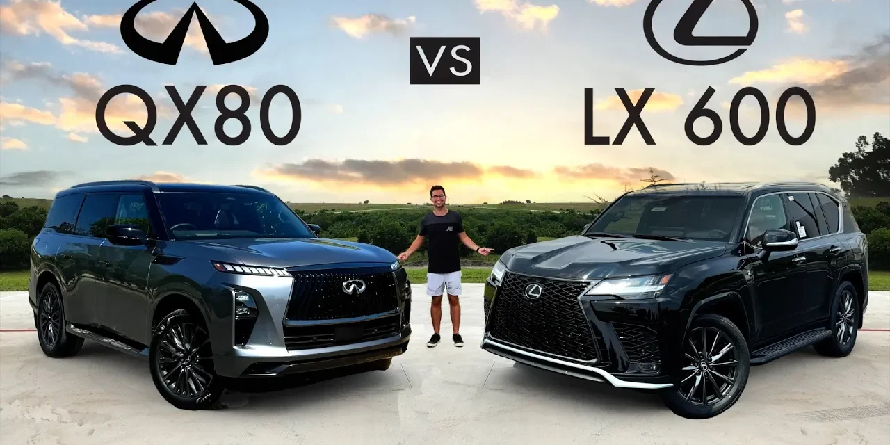 Flagship Luxury Head-to-Head! 2025 Infiniti QX80 vs. 2024 Lexus LX