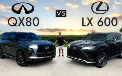 Flagship Luxury Head-to-Head! 2025 Infiniti QX80 vs. 2024 Lexus LX