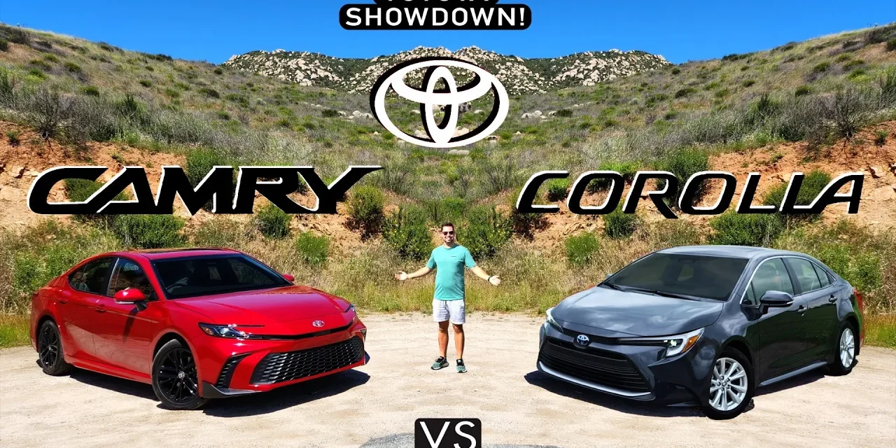 Who’s the Superior Sibling? 2025 Toyota Camry vs. 2024 Toyota Corolla