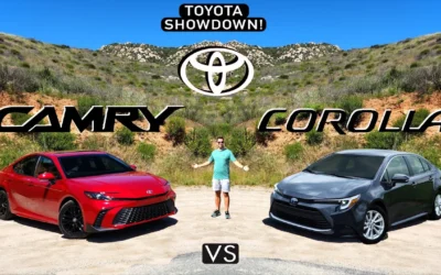 Who’s the Superior Sibling? 2025 Toyota Camry vs. 2024 Toyota Corolla