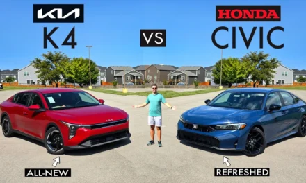 Competitive Compacts! 2025 Kia K4 vs. 2025 Honda Civic Sport