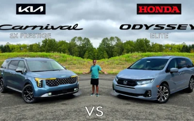 Big Minivan Battle! 2025 Kia Carnival vs. 2025 Honda Odyssey