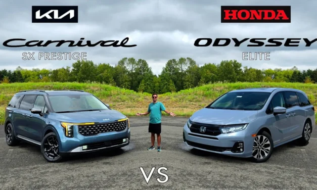 Big Minivan Battle! 2025 Kia Carnival vs. 2025 Honda Odyssey