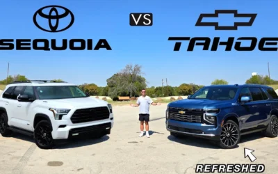 Both Big, but Who is Best?? 2025 Toyota Sequoia vs. 2025 Chevy Tahoe