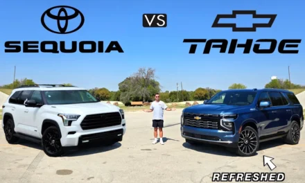 Both Big, but Who is Best?? 2025 Toyota Sequoia vs. 2025 Chevy Tahoe