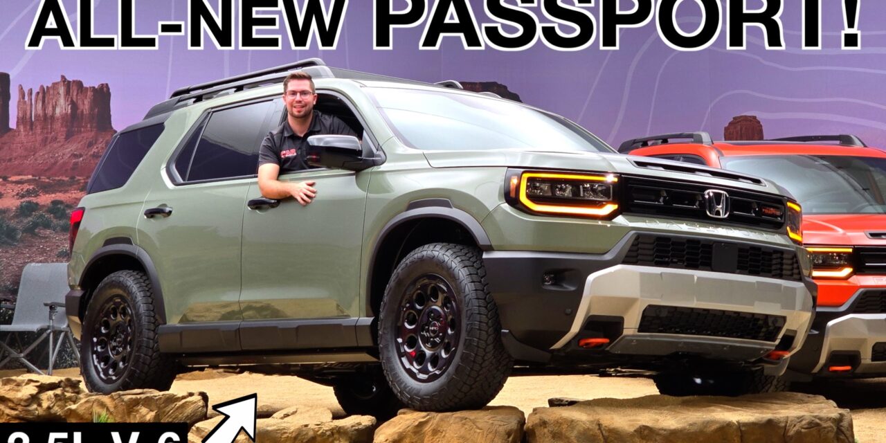 FIRST LOOK! 2026 Honda Passport is the Most Rugged Honda!