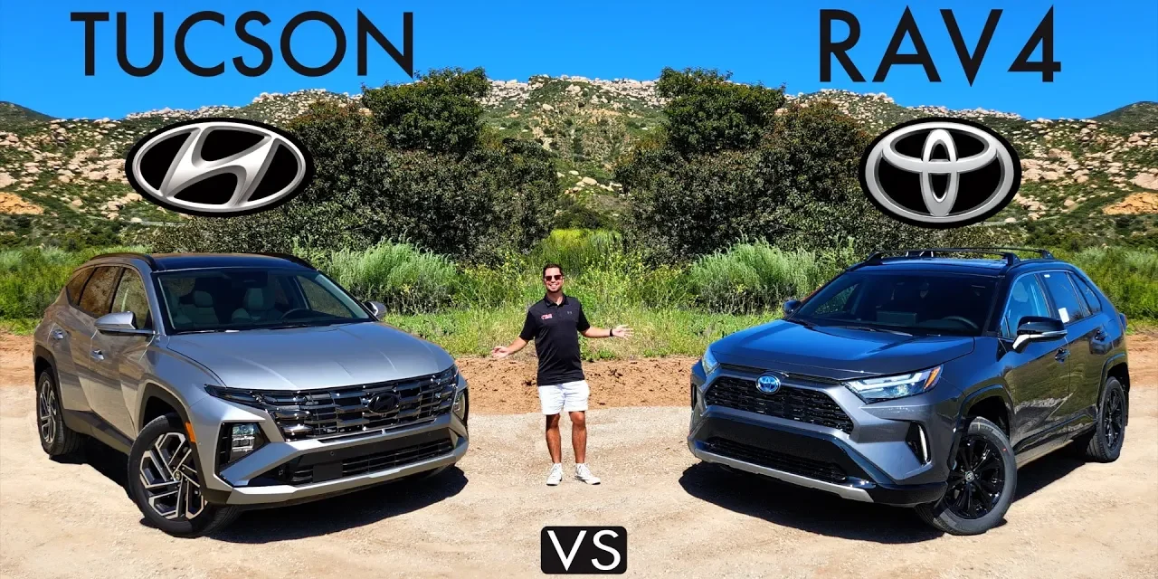 Competitive Compacts! 2025 Hyundai Tucson vs. 2025 Toyota RAV4