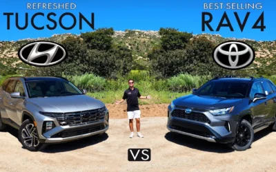 Competitive Compacts! 2025 Hyundai Tucson vs. 2025 Toyota RAV4