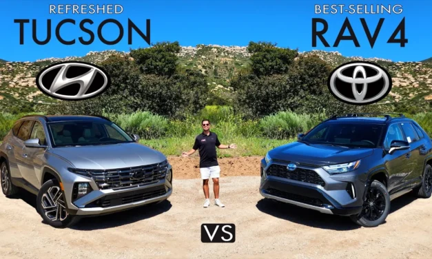 Competitive Compacts! 2025 Hyundai Tucson vs. 2025 Toyota RAV4