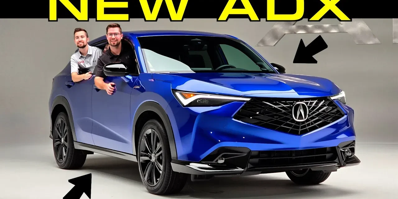 FIRST LOOK! 2025 Acura ADX Has Big Style for a Small SUV!