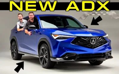 FIRST LOOK! 2025 Acura ADX Has Big Style for a Small SUV!