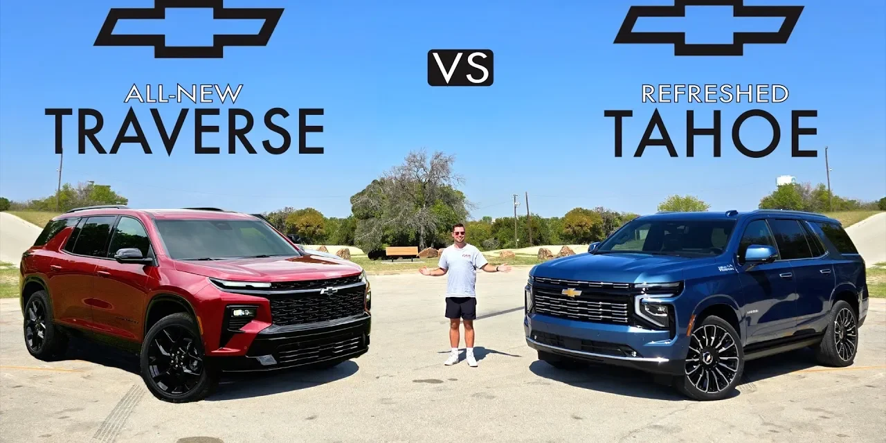 Big Chevy Battle! 2025 Chevy Tahoe vs. 2025 Chevy Traverse