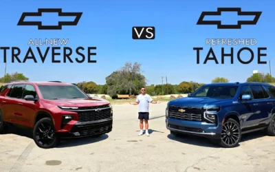 Big Chevy Battle! 2025 Chevy Tahoe vs. 2025 Chevy Traverse