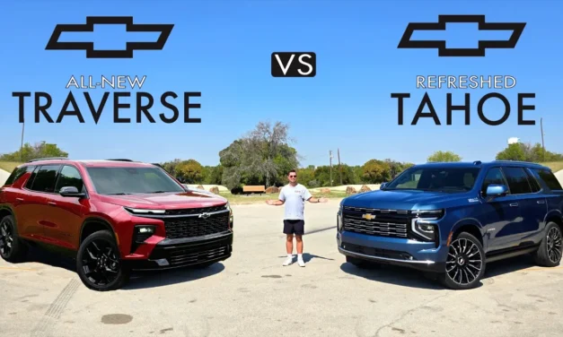 Big Chevy Battle! 2025 Chevy Tahoe vs. 2025 Chevy Traverse