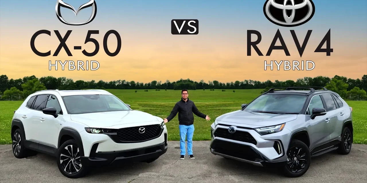 Big Similarities! 2025 Mazda CX-50 Hybrid vs. 2025 Toyota RAV4 Hybrid