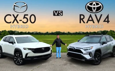 Big Similarities! 2025 Mazda CX-50 Hybrid vs. 2025 Toyota RAV4 Hybrid