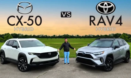 Big Similarities! 2025 Mazda CX-50 Hybrid vs. 2025 Toyota RAV4 Hybrid