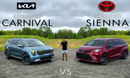 Challenging the Best! 2025 Kia Carnival vs. 2025 Toyota Sienna