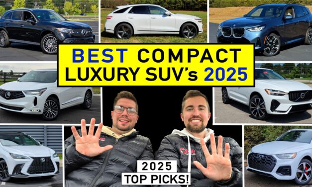 Best 10 Luxury Compact SUVs for 2025 – Our Expert Picks