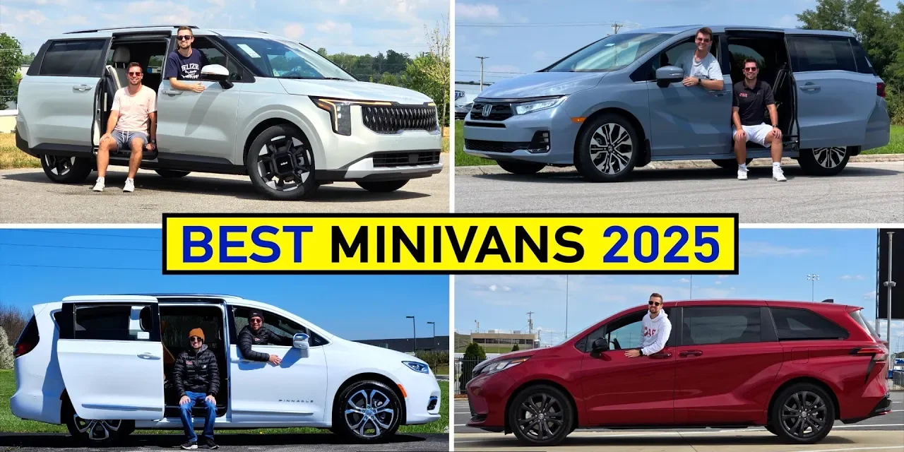 Best Minivans for 2025 – Our Expert Picks 