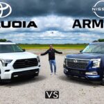 Japanese Heavyweights! 2025 Toyota Sequoia vs. 2025 Nissan Armada