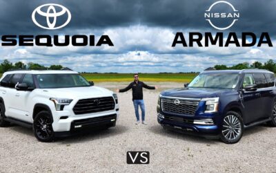 Japanese Heavyweights! 2025 Toyota Sequoia vs. 2025 Nissan Armada