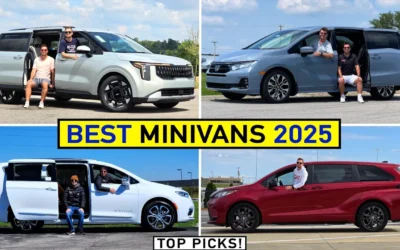 Best Minivans for 2025 – Our Expert Picks 