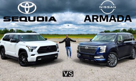 Japanese Heavyweights! 2025 Toyota Sequoia vs. 2025 Nissan Armada