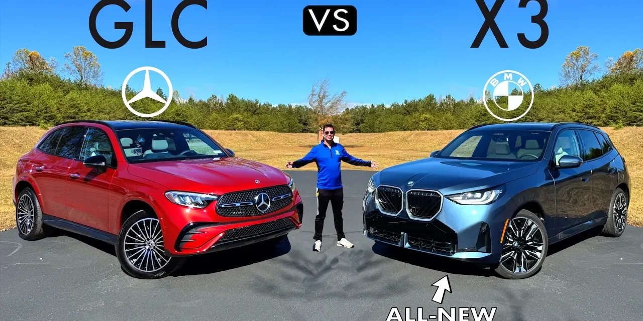 Best Luxury Compact SUV? 2025 BMW X3 vs. 2025 Mercedes GLC