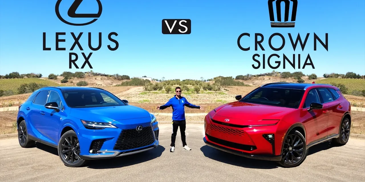 Money Talks! 2025 Toyota Crown Signia vs. 2025 Lexus RX 350h